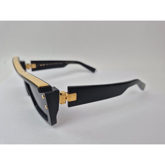 Balmain B VII BPS 131-A 55 Black Gold Sunglasses main image 2